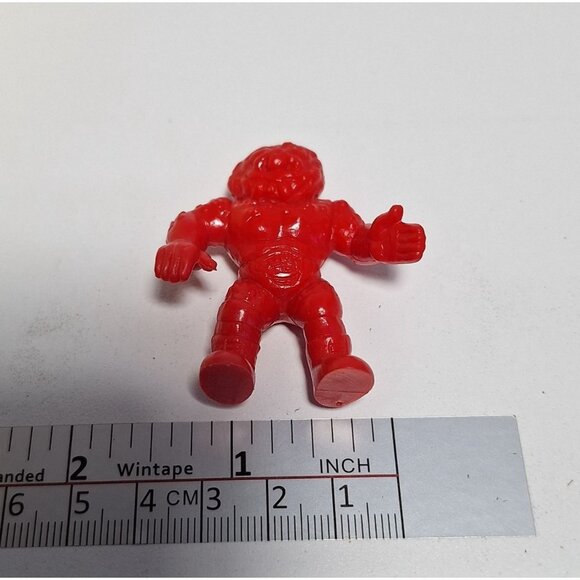 Weird Ball Flyweight Red Wrestler Vintage Monster 2" - Picture 4 of 15